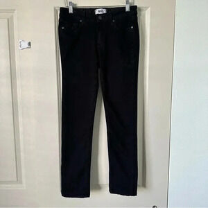 Paige Skyline Skinny Black Denim Jeans Comfort Stretch Pants Size 27‎